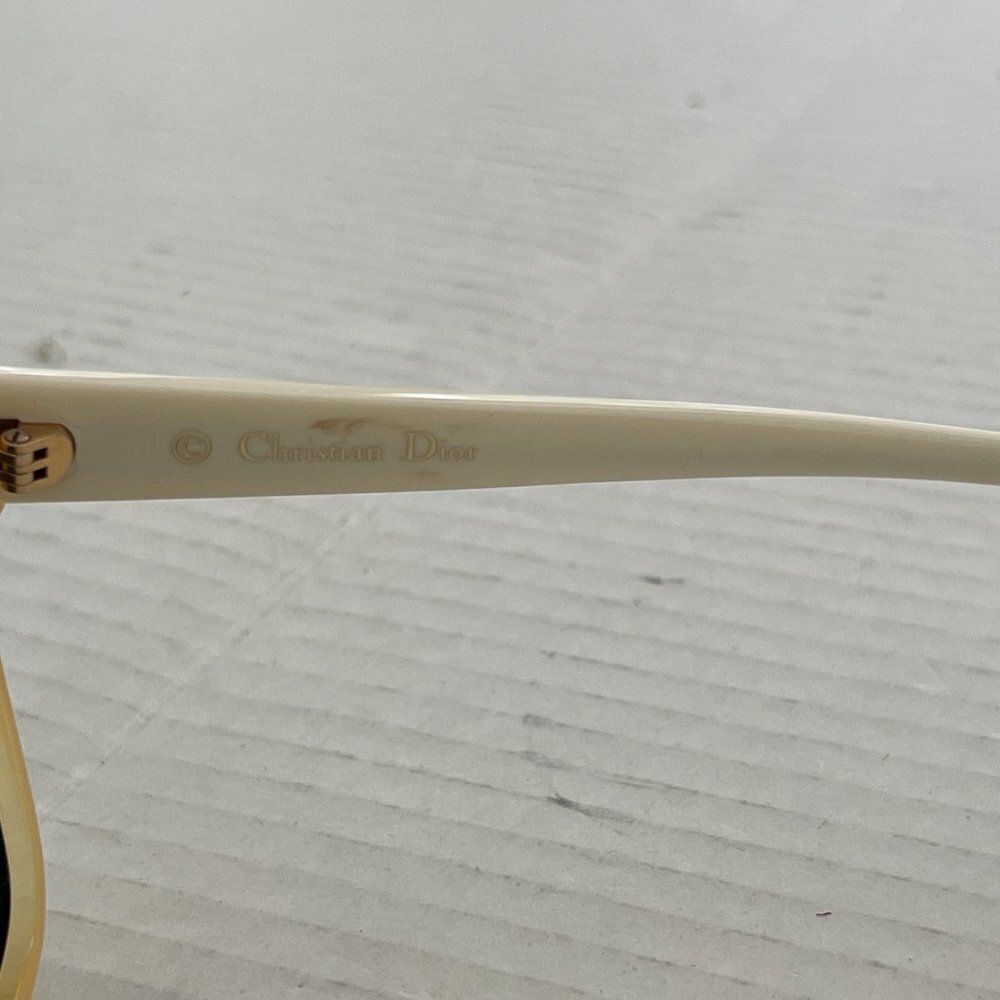 Dior Graphic 39C48 white green sunglasses - Picture 6 of 8